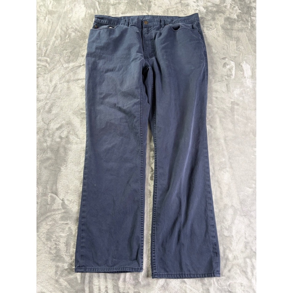 Polo‎ Ralph Lauren Authentic Dungarees Men's Pants Size 38 Blue Cotton